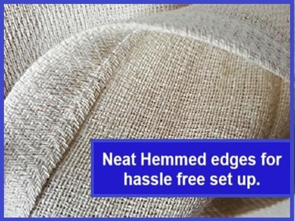 Lot de 5 draps de protection anti-poussière de qualité professionnelle 100 coton sergé Dimensions de chaque drap : 3,7 x 2,7 m. Lot de 5 draps. - Nail Gallerys