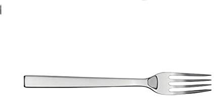 Alessi Reb09/2 Ovale Fourchette de Table en Acier Inoxydable 18/10 Brillant, Set de 6 Pièces - Nail Gallerys