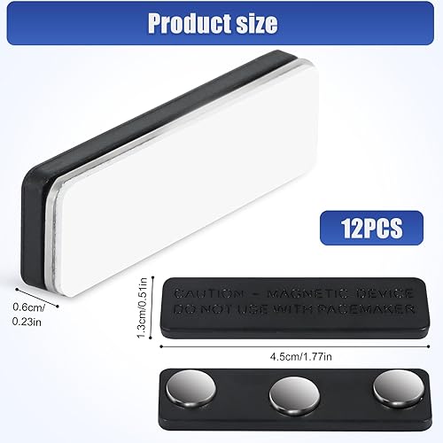 Lot de 12 paires d'embrasses magnétiques pour rideaux occultants, accessoires de fenêtre (8 pièces) - Nail Gallerys