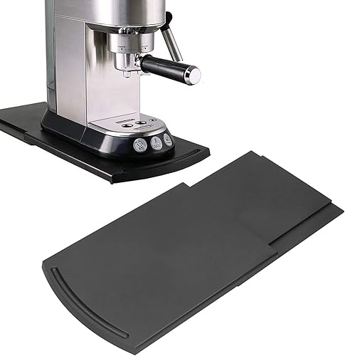HUAOSN Plateau Coulissant Pour Cafetière, Tapis, Support Mobile Pour Appareils De Comptoir, Pour la Cuisine, Noir - Nail Gallerys
