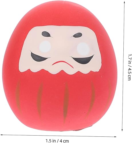 Cabilock Dharma Décor Tumbler Richesse Figurines Figurine Gadgets pour La Maison Traditionnel en Céramique Ornement Miniature - Nail Gallerys