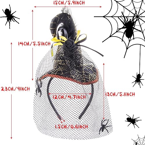 BQTQ 12 Pièces Serre-Tête Halloween Bandeau pour Enfants Adulte Fête d'Halloween Décoration - Nail Gallerys