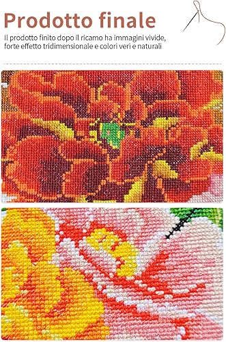 chat point de croixe kit complet Kit de broderie canevas kit complet Adulte Debutantloisirs créatifs - Nail Gallerys