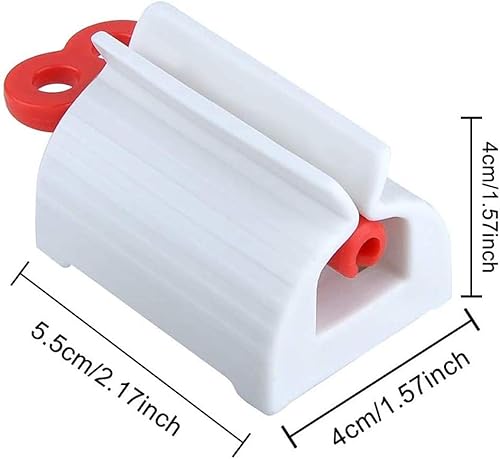 Rocita 3 Pièces Distributeur de Dentifrice,Presse Dentifrice Tube Wringer Presse Tubes de Peinture Tube Squeezer Roller,pour Dentifrice Peintures Cosmétiques （Couleurs Mélangées） - Nail Gallerys