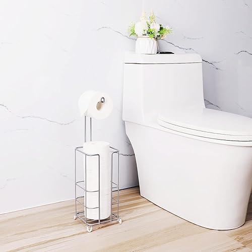 Porte Papier Toilette Fonctionnel avec Étagère, Distributeur Pratique pour Salle de Bain, Rangement Moderne Noir Mat, Accessoire Élégant et Compact pour Organiser Les Espaces Quotidiens - Nail Gallerys
