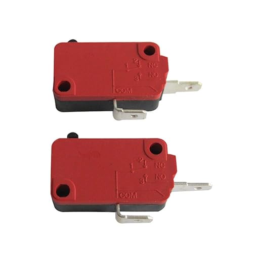 / 4Pcs Interrupteur universel de porte de four à micro-ondes pour DR52 NO (normalement ouvert) 16A 125 / 250V ZW7-15-R/NO - Nail Gallerys