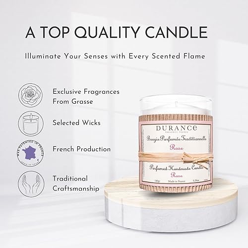 DURANCE Bougie Parfum Thé Blanc - Nail Gallerys