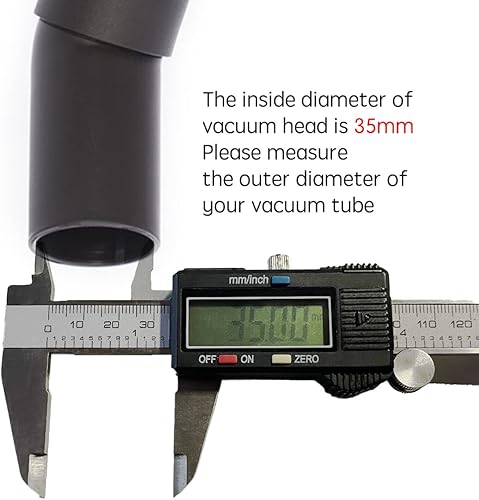 Wessel Werk – Brosse aspirateur Embout aspirateur Universel 35/32 mm Silencieux et écoénergétique pour sols durs Tapis et moquettes Compatible Rowenta Miele Bosch Eureka Kärcher - Nail Gallerys