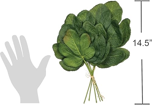 Sullivans Lot de Feuilles de Figue artificielles 36,8 cm - Nail Gallerys