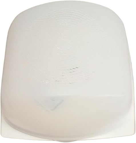 Genérico Cloche à fromage carrée avec condenControl, 30 x 27 x 12 cm, grand conservateur de fromages, blanc - Nail Gallerys