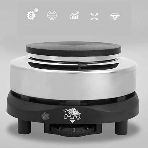 Mini plaque chauffante simple, cuisinière à thé électrique, plaque chauffante de voyage électrique, cuisinière de plan de travail électrique portable pour thé café cuisine plaque chauffante simple - Nail Gallerys