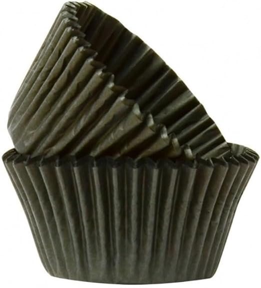 Lot de 50 caissettes colorées en papier sulfurisé pour cupcakes et muffins - 50 mm - Bleu ciel - Nail Gallerys