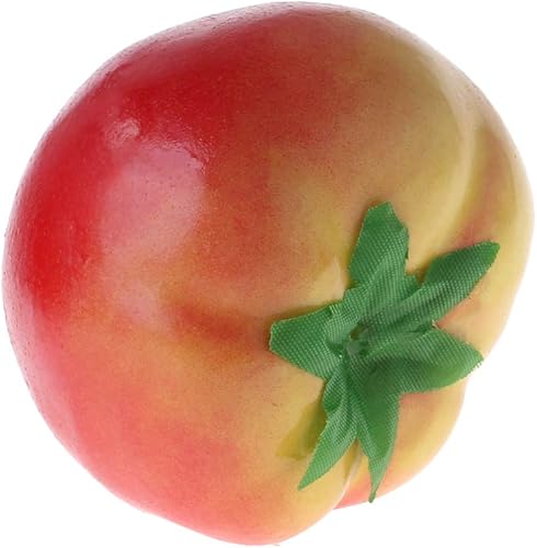 Saiyana Tomate artificielle en plastique - Décoration de fête - Nail Gallerys