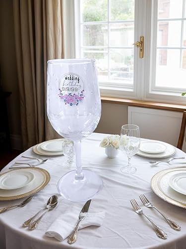 étiquettes adhésives personnalisées pour mariage - autocollants décoratifs - cadeaux de mariage pour invités - décoration communion - résistant à l'eau 40-60mm (Blue Serie) - Nail Gallerys