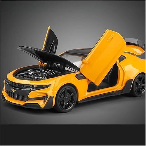 LIUSANG Modèle de voiture à l'échelle 1/32 pour Camaro ZL1 Super Racing Voiture Diecast Alliage Modèle Écran Modèle de voiture Collection Souvenirs Convient pour l'affichage - Nail Gallerys