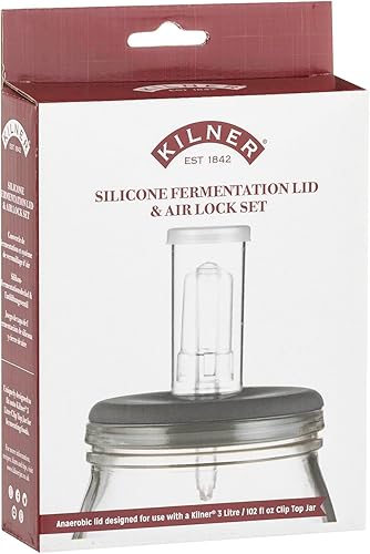 Kilner Couvercle de fermentation en silicone avec blocage d'air - Nail Gallerys