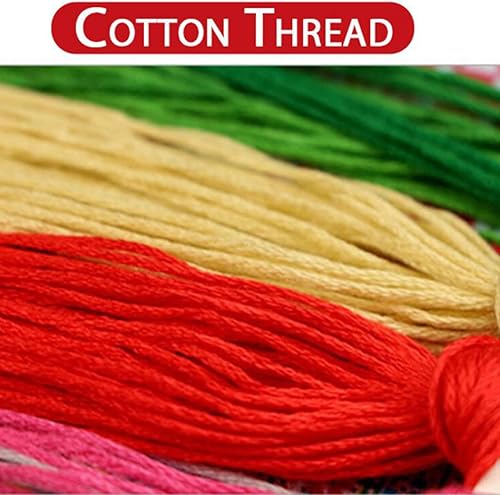 Canevas Broderie Point De Croix Kit Complet Adulte Debutant, Lune Et Loup Imprimé Toile Hydrosoluble 11Ct Motifs Au Point De Croix Broderie Bricolage Fils Dmc Artisanat Couture Adultes Kit Brode - Nail Gallerys