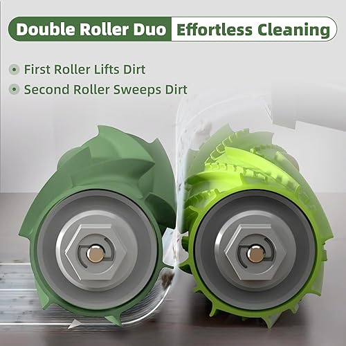 Nicemiya Pièces d'rechange pour Robot Aspirateur iRobot Roomba i7 Compatible avec i Robot Roomba E & I Série i7+ i3+ i4+ i6+ i8+ j5+ j7 et version Plus E5 E6 E7(Pas pour le Combo J7+/J9+) - Nail Gallerys