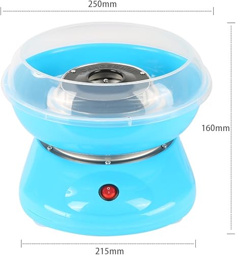 Machine barbe à papa pour la Maison, Machine avec Bâtonnets de Barbe à papa et Cuillère Doseuse pour Anniversaire D'enfant Machine à barbe à papa (Rose) - Nail Gallerys