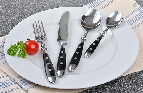 GRÄWE Nürnberg Lot de 6 cuillères à soupe Marron - Nail Gallerys