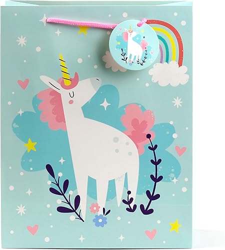 Puckator Enveloppe cadeau - Magie de la Licorne - Grand L 33 cm - Nail Gallerys