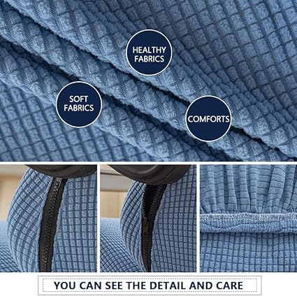 KCCRHIN Housses De Chaise De Gaming Élastique Housses De Chaise D'ordinateur De Jeu Extensible Housse De Chaise De Bureau avec Accoudoirs Housse De Bureau De Fauteuil Rotatif,G 1pcs - Nail Gallerys