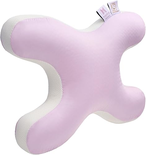 Lelekka Mantra Satin Edition Coussin de beauté anti-rides et anti-âge pour les personnes dormant sur le ventre et sur le côté avec 2 housses de coussin contre les plis (Satin Edition) - Nail Gallerys