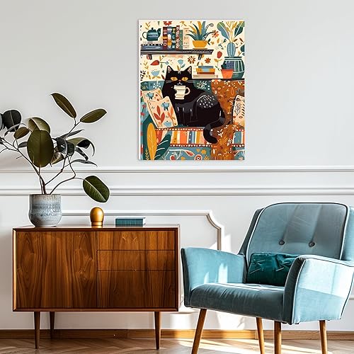 KEYIFA Peinture par Numéros Phénix pour Adulte Avec Cadre, Kits de Peinture au Numéro avec Peinture Acrylique et Pinceaux, DIY Creatif Toile Peinture à l'huile, Décoration de Maison 30x40cm - Nail Gallerys