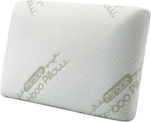 Oreiller Ergonomique 40x60 cm A mémoire de Forme - Anti-Allergique Fibre de Bambou - Nail Gallerys