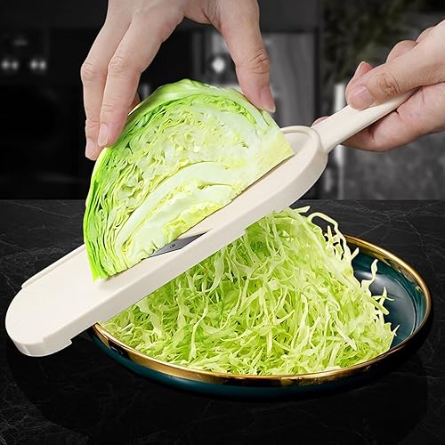 Trancheuse À Chou, Râpe À Chou, Râpe À Chou Pour Salade De Chou, Gadgets De Cuisine Utiles En Acier Inoxydable Râpe À Choux Multi-usages - Outil De Cuisine Pour Laitue, Oignon Et Légumes - Nail Gallerys