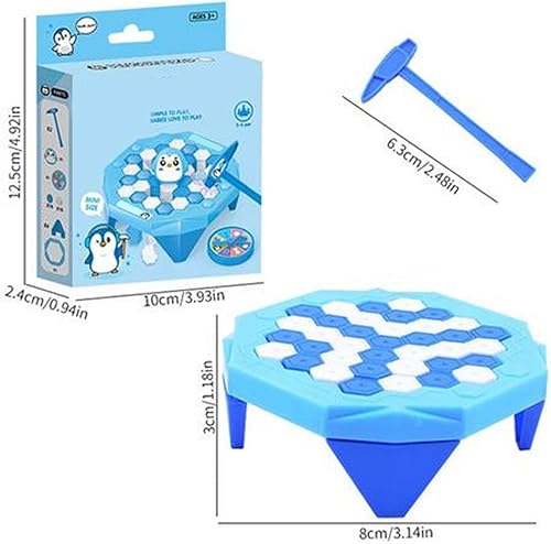 Générique Sauvez Le Jeu | Jouets Interactifs Brise-Glace, Jeu De Piège À Pingouins | Jeu D'évasion De Pingouin, Pic À Glace, Défi De Pingouin | Jeu De Société De Table Hammer pour À - Nail Gallerys
