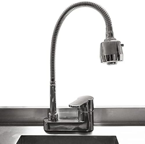 Kukoo - Station Double Professionelle Bar Cocktails Restaurant Café Hotel HORECA CDHR 197cmx78 cm Acier Inoxydable 304 Modulable [Boston Shaker & Robinet 360° Inclus] - Nail Gallerys