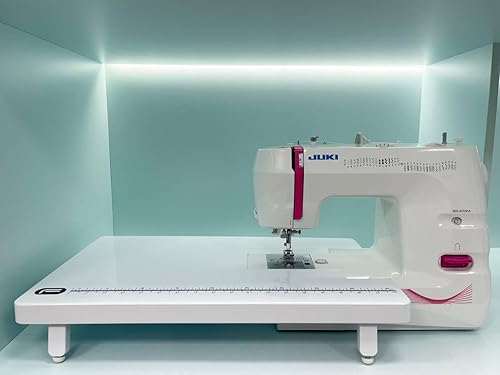 Table d'extension pour Machine à Coudre Juki HZL 353ZR-A / 355ZW-B / 357ZP-C. Matériau : Plastique. Dimensions du Produit : 530 x 332 mm - Nail Gallerys