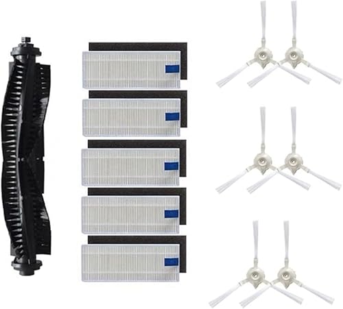 Brosse principale, brosse latérale, filtre, compatible for Tefal Rowenta Explorer X-Plorer Serie 20 40 50 RG7687 / RR7687WH Remplacement de pièces de rechange for aspirateur robot - Nail Gallerys