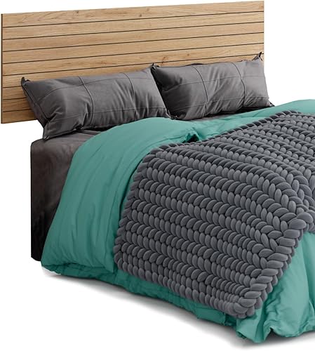 PEGANE Tête de lit Coloris chêne doré - Longueur 160 x Profondeur 1,60 x Hauteur 50 cm - Nail Gallerys