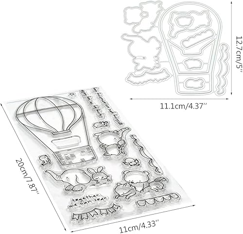 ECMQS 1 jeu de matrices de découpe et de tampons, pour scrapbooking, album photo, décoration - Nail Gallerys