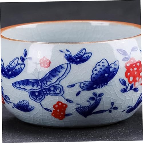 PRETYZOOM 1pièce Tasse Bleue Et Blanche Élégante Tasse à Thé Vintage Porcelaine Idéale Pour Service Du Thé Pour Maison Occasions Spéciales - Nail Gallerys