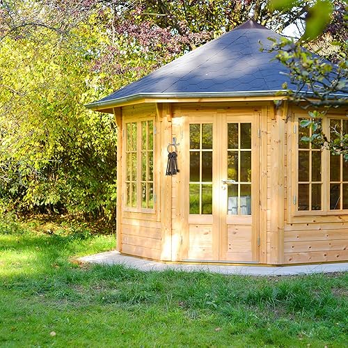 Relaxdays Trousseau de 6 clés décoratif pour Le Jardin, Design nostalgique/Vintage, en Fonte de Fer, Marron - Nail Gallerys