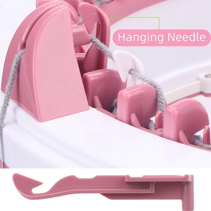 Sentro Lot de 10 aiguilles de rechange pour machine à tricoter Rose - Nail Gallerys