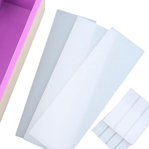 Oshhni Moule en Silicone avec Cloison Séparée pour La Fabrication de Savon pour - Nail Gallerys