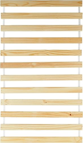 IDIMEX Sommier 80 x 160 cm en pin Massif 12 Lattes sans Cadre, Sommier 1 Place pour lit Enfant - Nail Gallerys