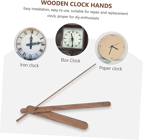 jojofuny Lot De 5 Aiguilles Dhorloge En Bois De Remplacement Pour Horloges De 12 Pouces - Nail Gallerys