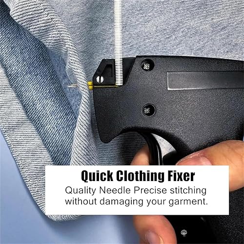 Stitchy – Mini fixateur de point pour vêtements, machine d'étiquetage de point fin pour vêtements, mini machine à coudre, matelassage, ourlet, outil de cadeau de voyage (noir) - Nail Gallerys