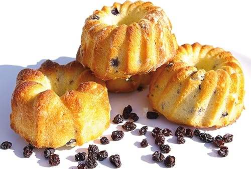 SCRAP COOKING Scrapcooking 3100 Multi 6 Kouglofs Fantaisie Moule Silicone Rose 32 x 17,5 x 4 cm - Nail Gallerys