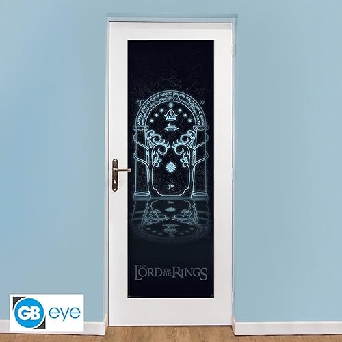 GBEye - LORD OF THE RINGS Poster de porte Portes de Durin (53 x 158 cm) - Nail Gallerys