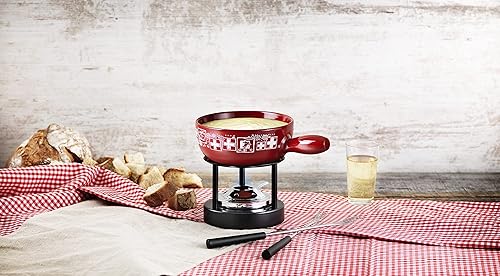 KUHN RIKON Mini fondue au fromage set Suisse 15cm - Nail Gallerys