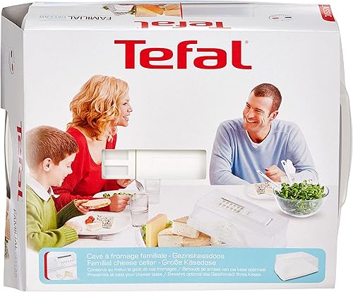 Tefal 91810022 Cave à Fromages Familiale, Blanche, 32 x 26x 11 cm - Nail Gallerys