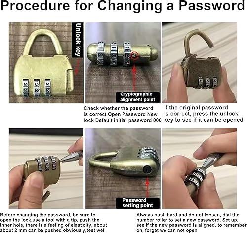 Nizirioo Coffre au trésor vintage en bois avec serrure à combinaison : coffre au trésor vintage, petit coffre au trésor pirate, boîte à bijoux avec couvercle, coffre au trésor, pour anniversaire - Nail Gallerys