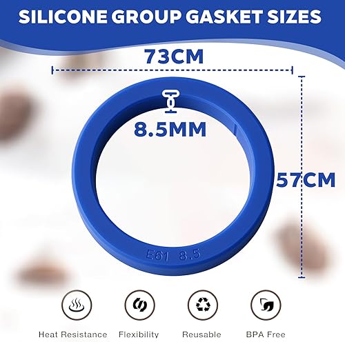 THXFUNAREA 1 Pcs Joint de Culasse Groupe de Machine à Café Compatible avec Gaggia Compatible avec VBM Compatible avec Faema E61/E98 Joint de Culasse de Machine à Expresso - Nail Gallerys