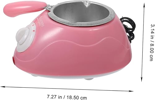 Cabilock fondoir à Chocolat électrique chocolatiere Electrique chocolatière électrique kit de Fonte de Chocolat Appareil à Fondue au Chocolat Machine à Chocolat Suite Rose - Nail Gallerys